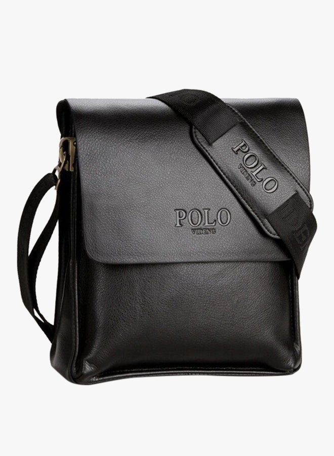 VIDENG POLO Exclusive Crossbody Bag Black - Image 2
